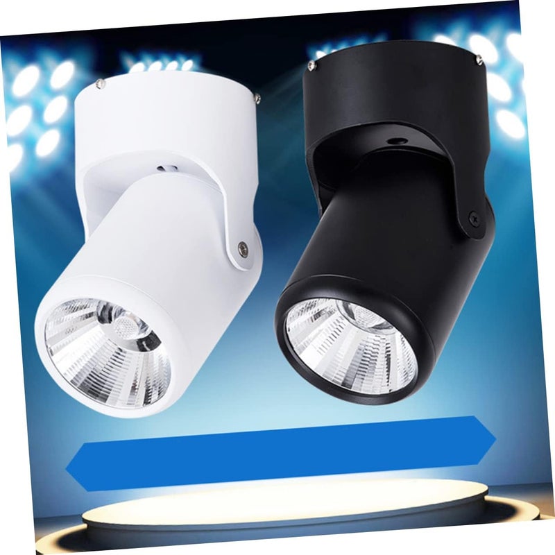 POPETPOP Modern Track Lights Led Spotlight Ceiling and Wall Mountable Warm White for Shop - Image 3