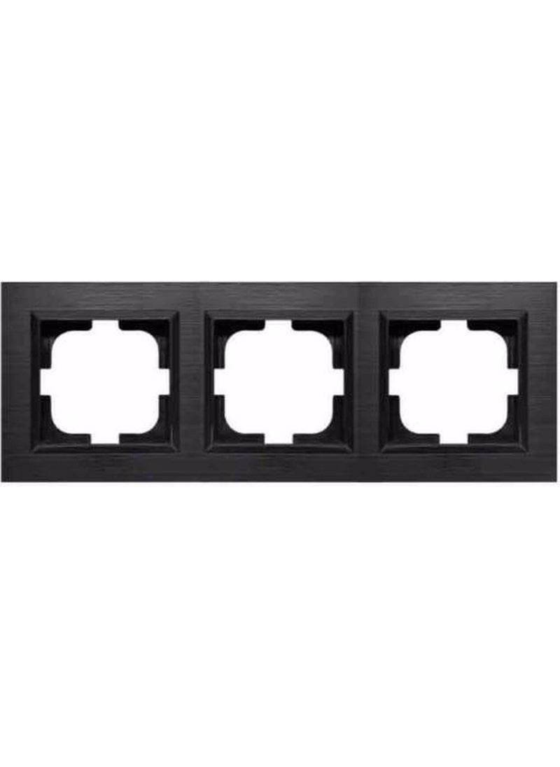 Ovivo Quantum Triple Frame Black 