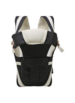 Chinmay Kids Adjustable Hands-Free 4-In-1 Baby Carrier Cum Kangaroo Black Bag With Comfortable Head Support & Buckle Straps For 0-18 Months Baby, Toddler  - Image 3