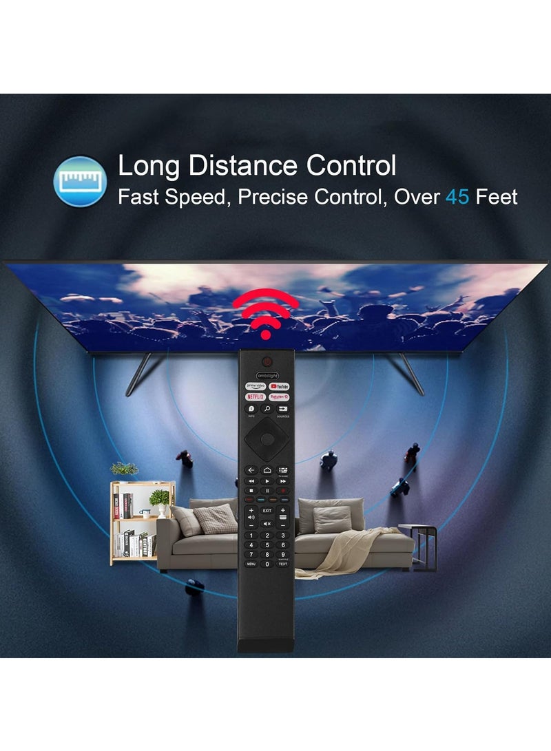 AmbiLight Remote Control BRC0984501 for Philips LCD LED Smart TV 7900 Series – Infrared Connectivity, 15m Range, Easy-to-Use Replacement Remote with AAA Battery – 360 Days Warranty  - Image 2