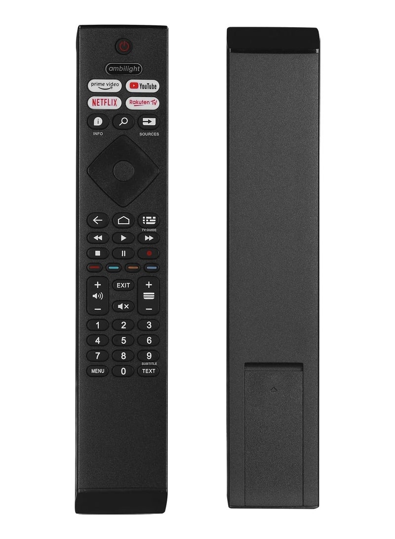 AmbiLight Remote Control BRC0984501 for Philips LCD LED Smart TV 7900 Series – Infrared Connectivity, 15m Range, Easy-to-Use Replacement Remote with AAA Battery – 360 Days Warranty  - Image 5