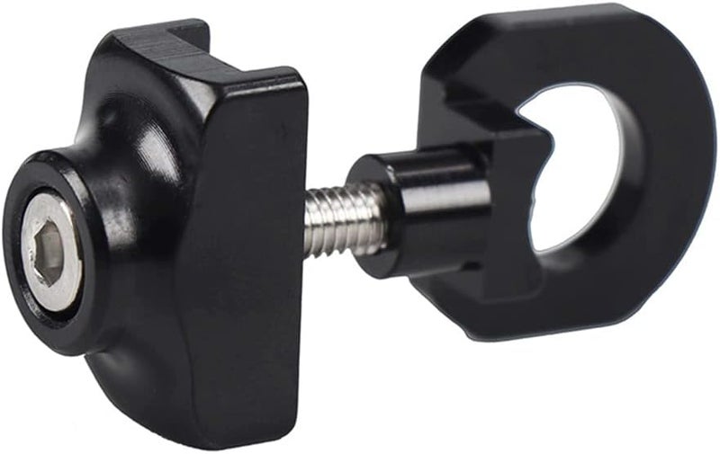 Single Speed Bike Chain Tensioner,Folding Bicycle Chain Tensioner,Aluminum alloy chain adjuster suitable Bicycle Replacement Accessories for Most Single Speed Bikes Road Bikes Folding Bikes - Image 1