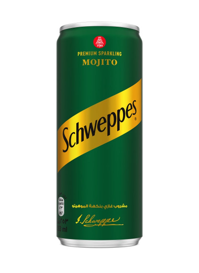 Schweppes Mojito Carbonated Drink Can - Image 2