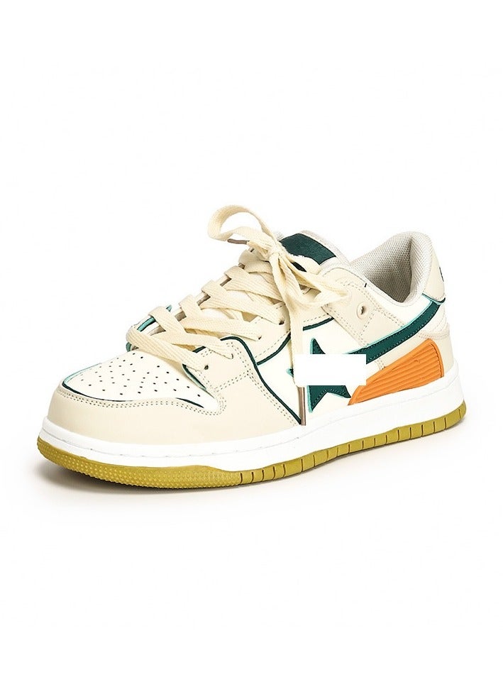 KUYING New Thick Sole Elevated Board Shoes