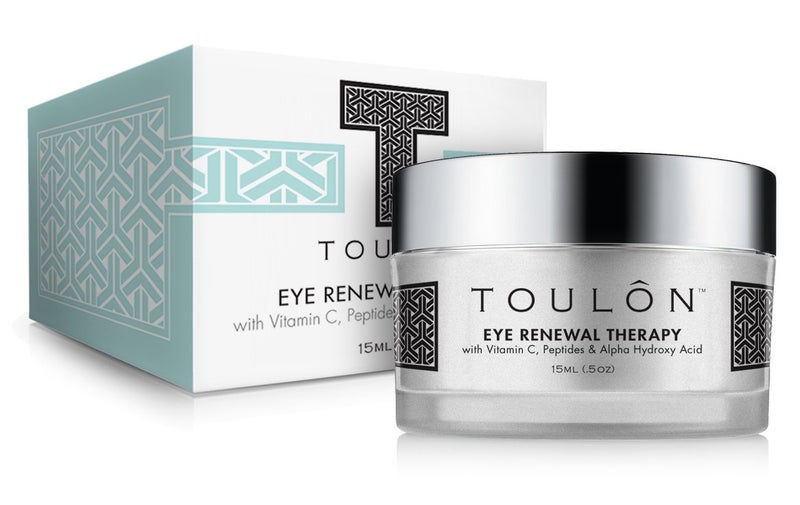 TOULON Eye Cream for Dark Circles, Puffiness and Wrinkles. Reduces Fine Lines with Vitamin C, Peptides & Alpha Hydroxy Acid. Minimizes Crows Feet, Puffy Eyes and Bags - Image 2