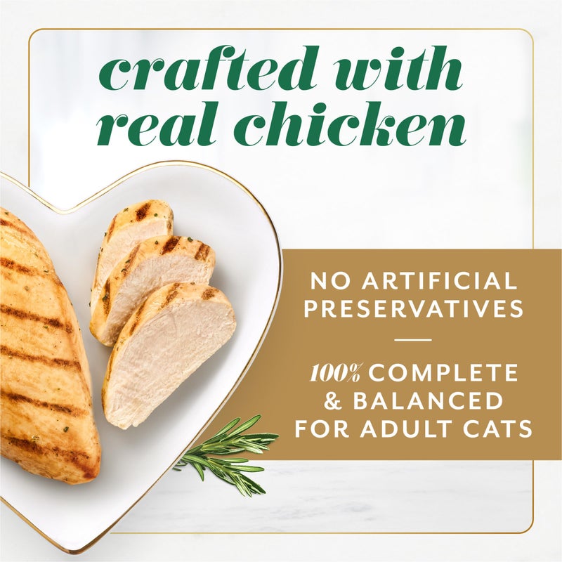 Fancy Feast Gems Pate Cat Food Mousse With Chicken and a Halo of Savory Gravy Cat Food - (Pack of 8) 4 oz. Boxes - Image 4
