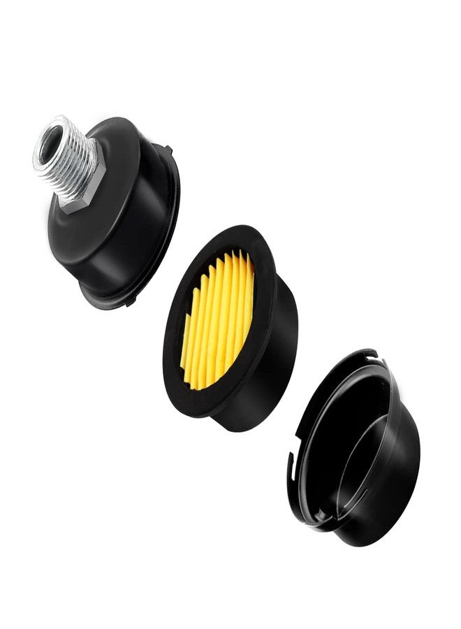 Tnuocke 2pcs 1/2" Thread Air Compressor Silencer,Air Compressor Intake Filter Sound Muffler Accessories 20mm for generators; blowers; exhaust ports - Image 3