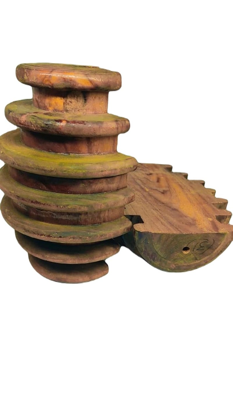 NILKANTH ELECTRIC Motor Winding Farma Coil Winding Machine Die Set for Motor Winding Arbors PLO_045678_WoodenFarma45_6steps - Image 2