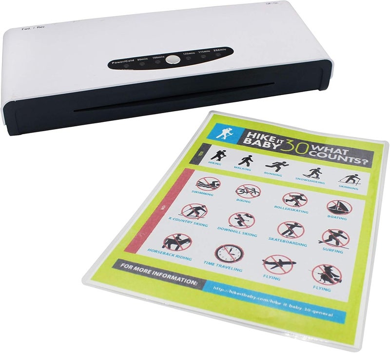 Optiazure Thermal Laminating Pouches 9"x11.5" Inches, 3mil 200Pack, Laminated Paper, Clear, Letter Size, Office and School Supplies - Image 5
