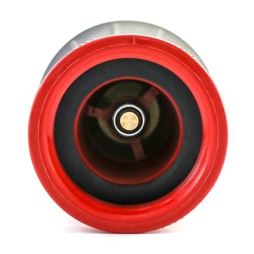 QWORK Fire Hose Nozzle, 4 Pack 1-1/2" Heavy Duty NPSH/NPT Thermoplastic Constant Flow Fog Nozzle, Brass and Polycarbonate, 100 Psi - Image 5