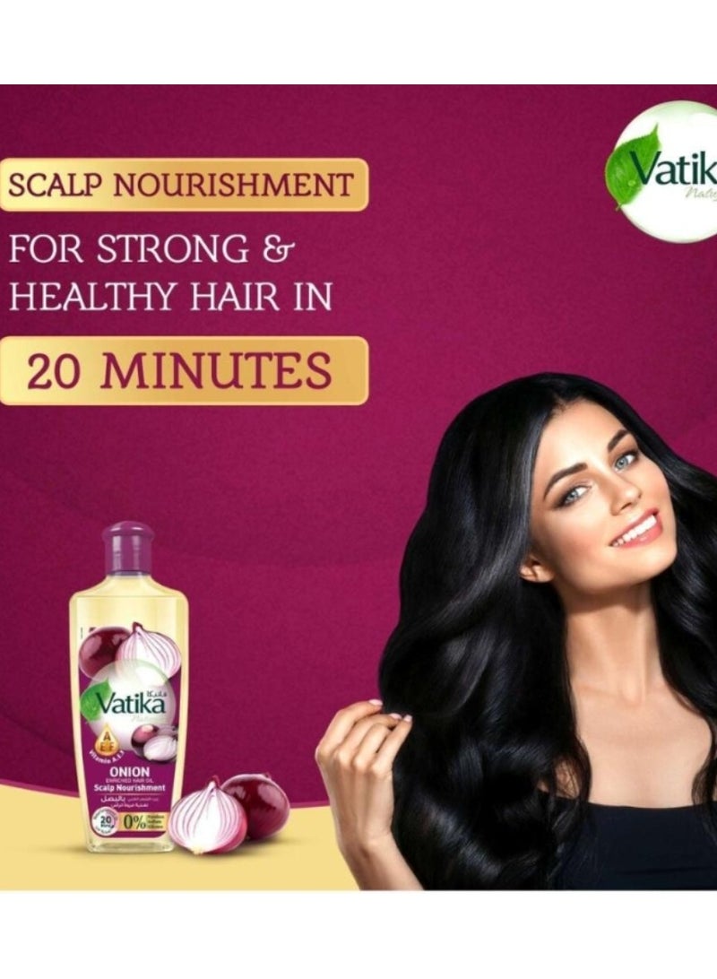 Vatika - Onion Oil to Nourish Scalp - 200ml - Image 3
