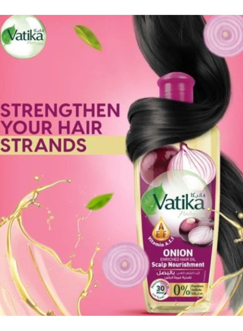 Vatika - Onion Oil to Nourish Scalp - 200ml - Image 4
