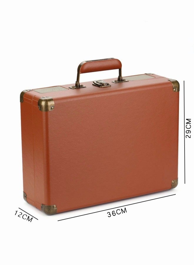Portable Gramophone Vinyl Record Player Vintage Classic Turntable Phonograph  Stereo Sound with Built-in Stereo Speakers  - Image 2