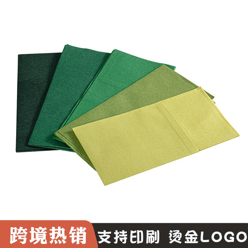 KL1001 Disposable Colorful Napkin Pack – 50 Sheets Virgin Wood Pulp for Parties - Image 3