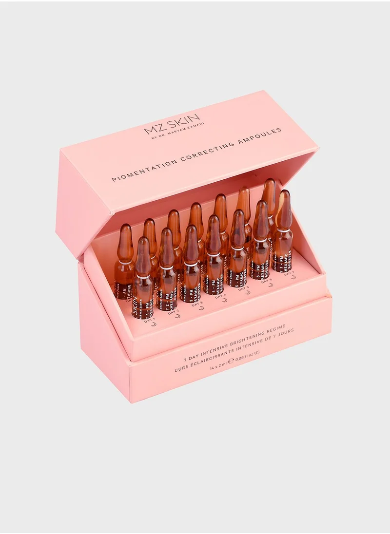 MZ Skin Pigmentation Correcting Ampoules