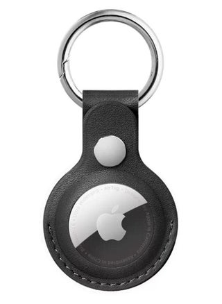 Leather AirTag Keyring Case For Apple Airtag Holder Protective Leather Airtags Case Tracker Cover with Air Tag Holder Airtag Key Ring Compatible with Apple New AirTag - pzsku/Z29BB9F63B48FB4FE02E6Z/45/_/1726297976/cfe299e9-082a-43a1-9d42-215486b2e171