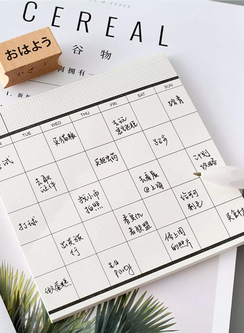 1pack Simple Daily Schedule Notebook  - Image 2