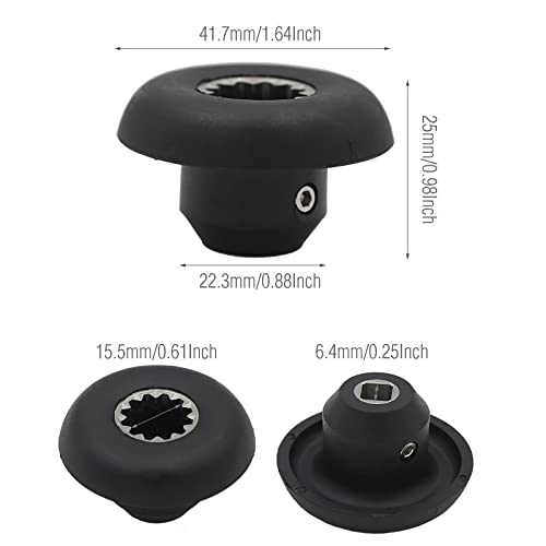 Timsec 2 Pack Drive Socket 891 802, Replacement Parts Compatible with Vitamix Blender Blade Models 1002, 1230, 5006, 5012, 5039, 5057, 5062 and Blender Models VM0101, VM0115, VM0116E - Image 4