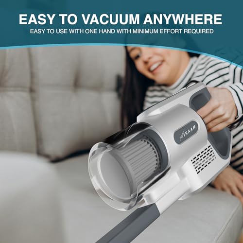 INAAM Cordless Mite Remover Vacuum Cleaner |for Bed Sofa & Carpet | with HEPA Filtration KPA Power Suction UV Light Sterilization Allergens & Pet Hair Anti Dust Remover Kills 99.9% - Image 5