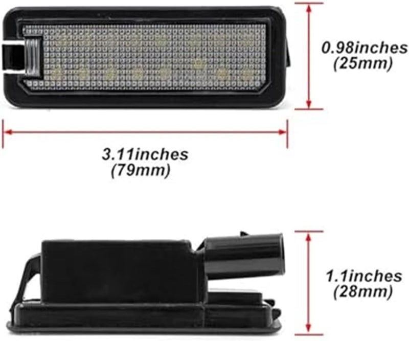 Wivplex CANBus Error Free White License Plate Light Kit - Image 4