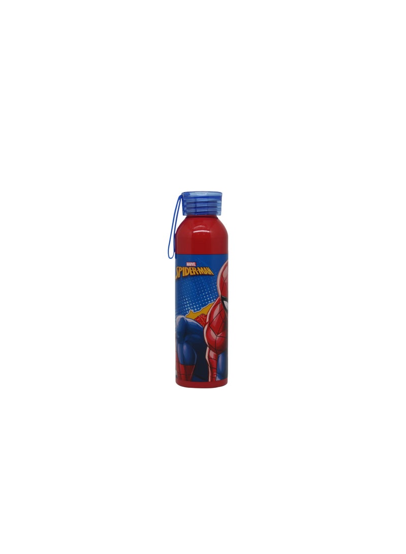 SPIDERMAN Spider-Man: Classic Aluminum Water Bottle- 500ml, Leak-Proof Flip Lid, Lightweight & Durable - Image 3