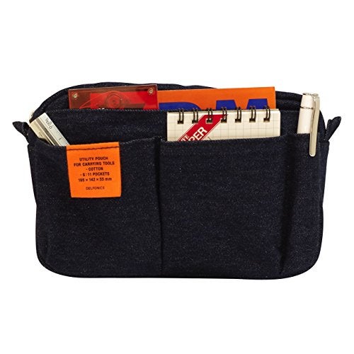 Delfonics Inner Carrying Case: 7.7 in. x 5-1/2 in. (Dark Blue Jean) / small - Image 5