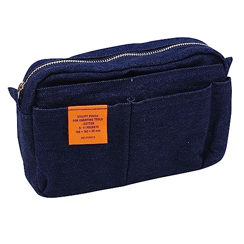 Delfonics Inner Carrying Case: 7.7 in. x 5-1/2 in. (Dark Blue Jean) / small - Image 1