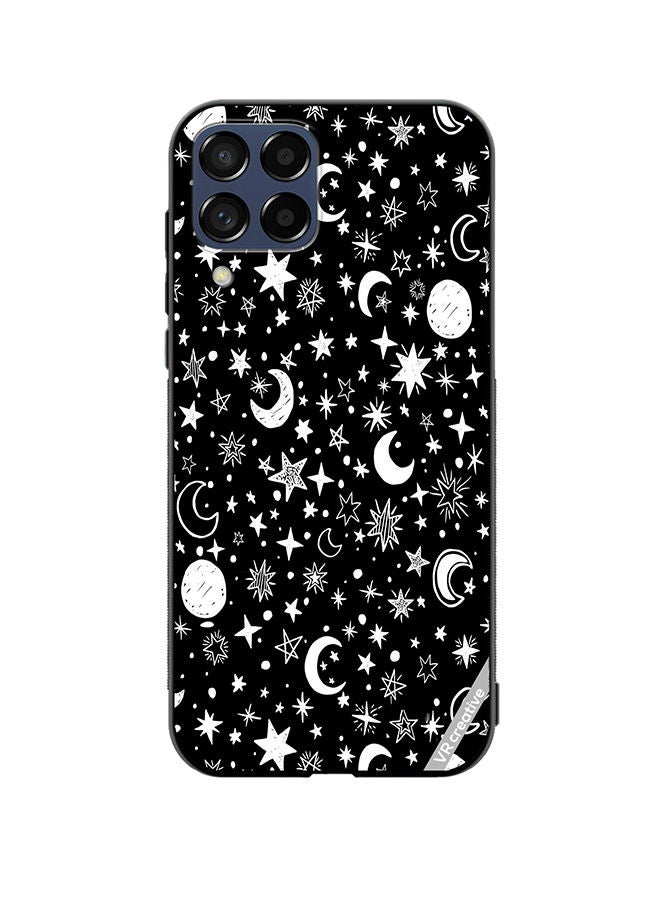 VR CREATIVE Protective Case Cover For Samsung Galaxy M33 Layer Design Multicolour - Image 1