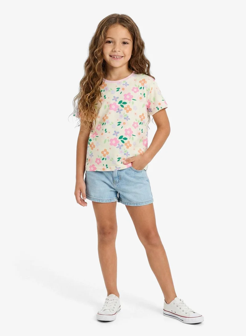 بنياتا تيشيرت مطبوع