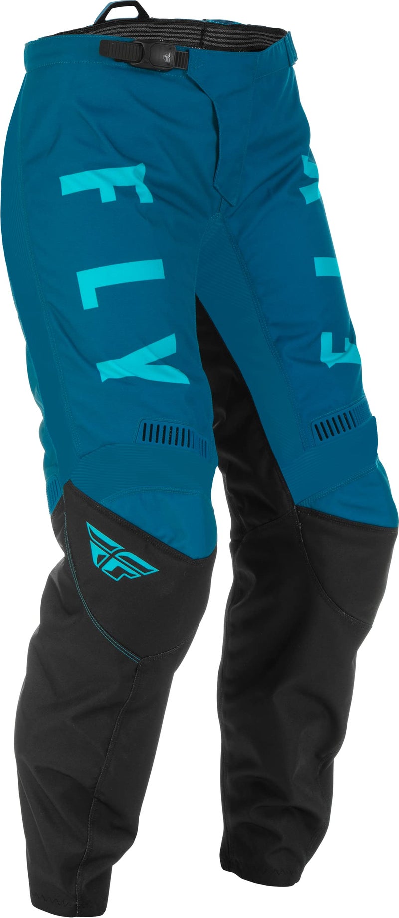 Fly Racing 2022 Youth Girls F16 Pants AquaDark TealBlack 20 - Image 2