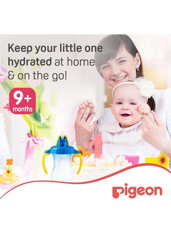 pigeon Petite Straw Bottle Blue, 150Ml  - Image 5
