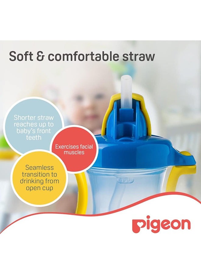 pigeon Petite Straw Bottle Blue, 150Ml  - Image 3