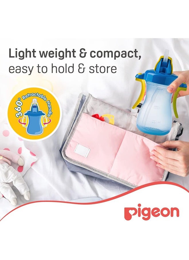 pigeon Petite Straw Bottle Blue, 150Ml  - Image 4