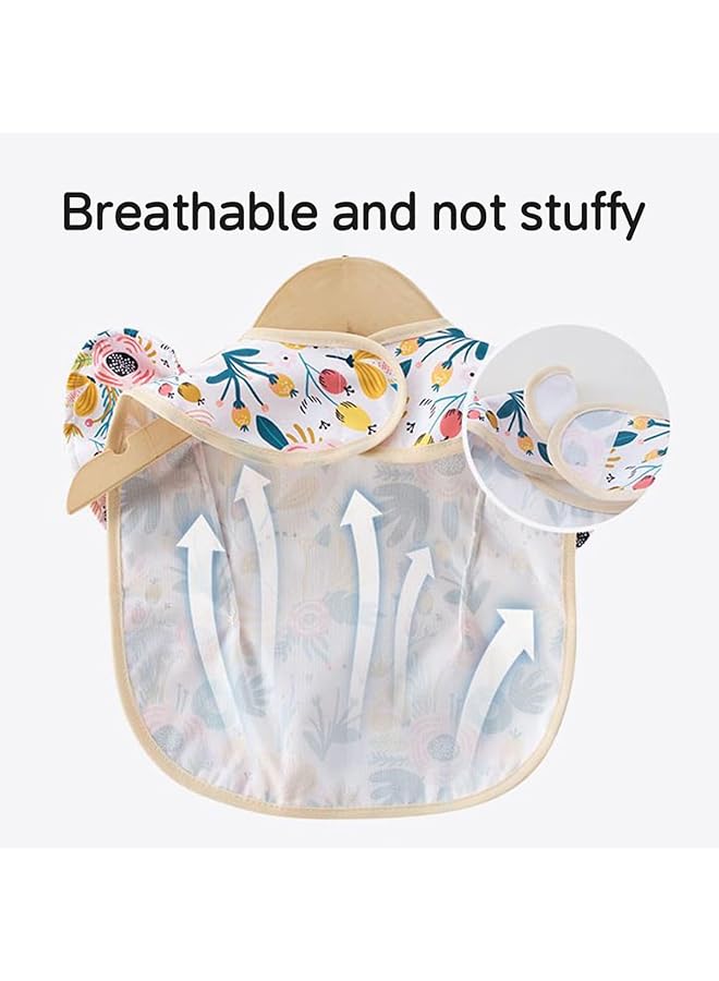 ECVV 2Pcs Ruffle Baby Bibs Mess Proof Infant Feeding Bibs With Catch All Pocket Waterproof Cute Angel Wings Baby Smock Bib For 6 48 Months Toddlers - Image 4