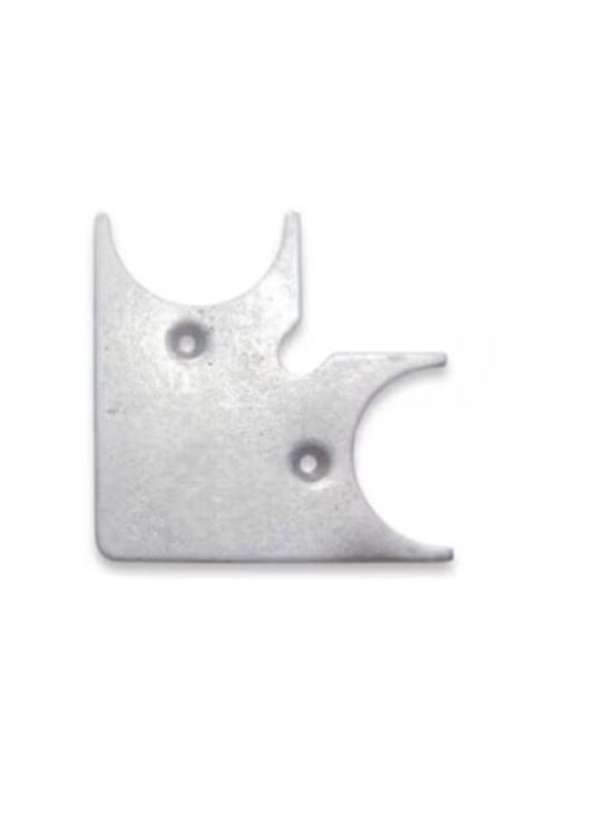 أثاث من الفولاذ المقاوم للصدأ العالمي حامل زاوية الحامل السحري لطاولة الخزائن موصل زاوية شامل مناسب للعديد من الأعمال المهنية اختر الرقم الصحيح (10) 4 قطع - Image 3