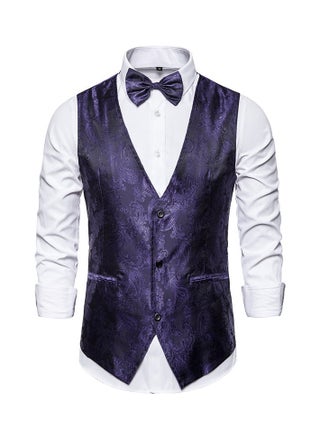 New Men's Jacquard Vest For Men - pzsku/Z29BCA00B64AEABCBB8A0Z/45/1745900264/b2538732-63c4-4f32-9f3e-8e5184b4ed68