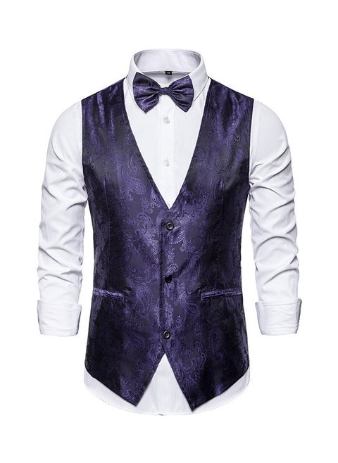 New Men's Jacquard Vest For Men