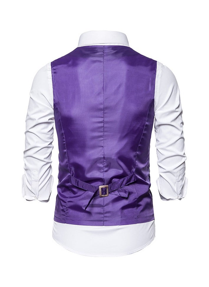 New Men's Jacquard Vest For Men