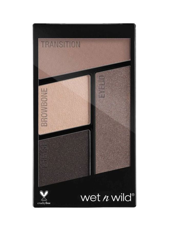 Wet N Wild 4-Colour Icon Eyeshadow Palette Silent Treatment - Image 1