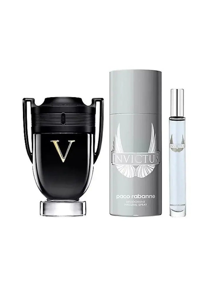 paco rabanne Paco Rabanne Invictus Victory EDP For Men 100ML Set  - Image 2