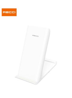 Recci Wireless Charger White RCW-09  - Image 1