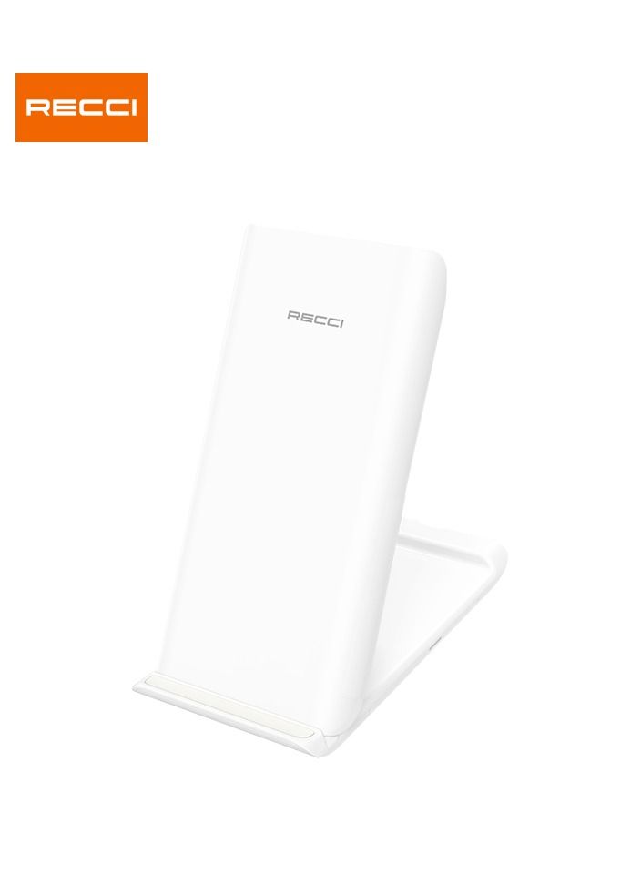 Recci Wireless Charger White RCW-09 - Image 1