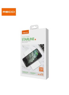 Recci Wireless Charger White RCW-09  - Image 3