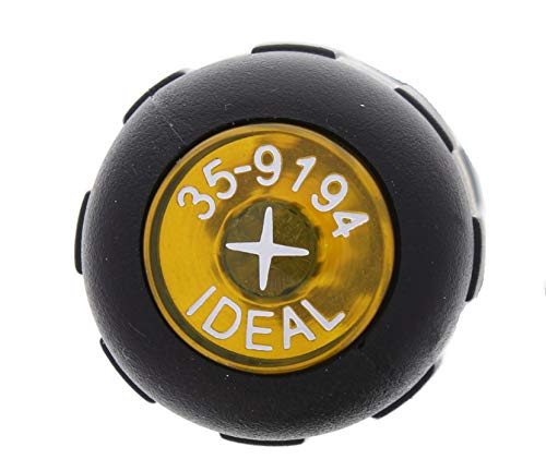 Ideal Industries مجموعة مفكات كهربائية معزولة IDEAL 35-9305 (قطعتان) برتقالية، مفكات بعمود 4 بوصات مع مقابض مريحة. أدوات كهربائيين. - Image 5