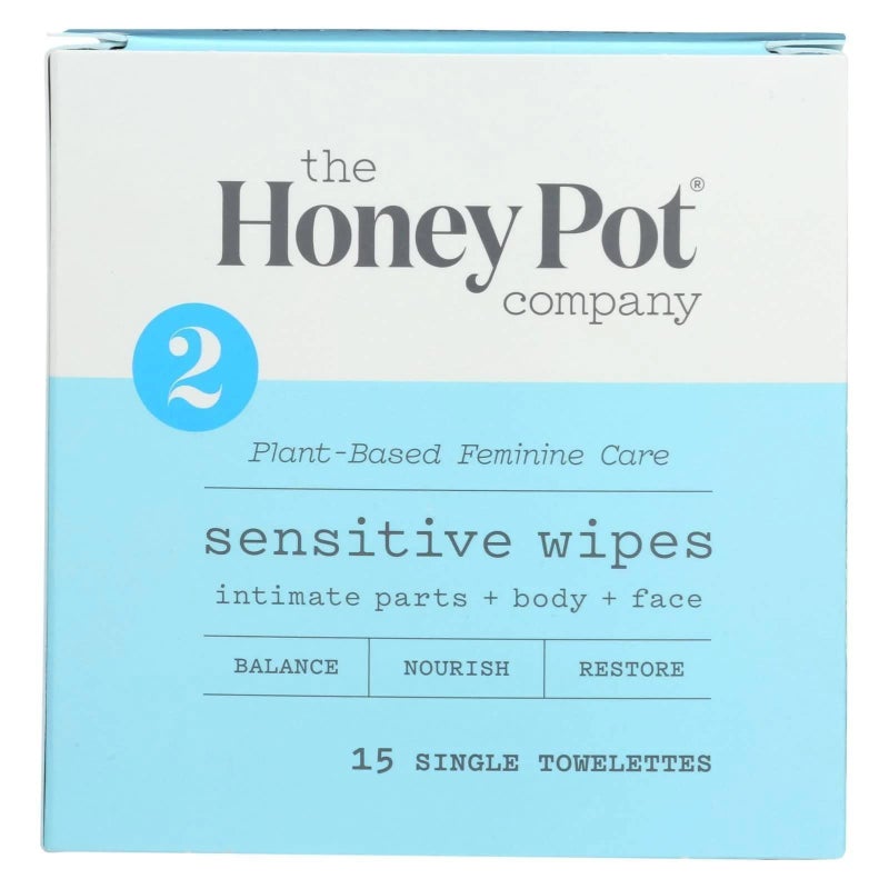 the Honey Pot company The Honey Pot - Wipes Intimate Nrml Indv - 15 Ct - Image 1