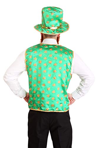Rubies Forum Novelties Mens St. Patrick's Day Leprechaun Kit Costume-Accessory-Sets, Green/Gold - Image 3