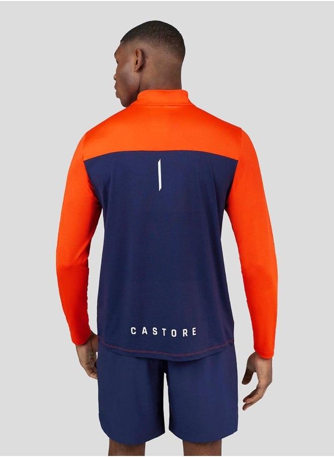 كاستور Men'S Colour Block 1/4 Zip - Ibis  - Image 3