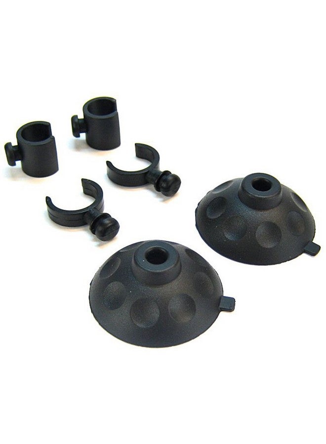 Fluval Suction Cups, (4) 4X12 Mm And Clips, (8) 4X14 Mm (03, 04 And 05 Series)