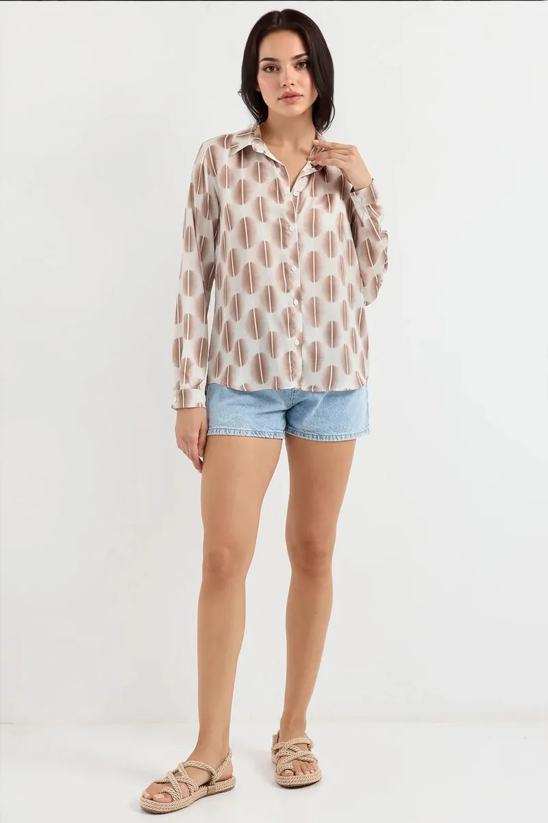 Big Dart BDART Satin Woven Button Shirt