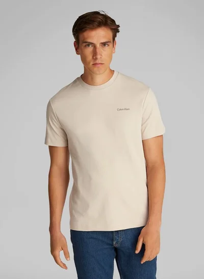 CALVIN KLEIN Logo Crew Neck T-Shirt
